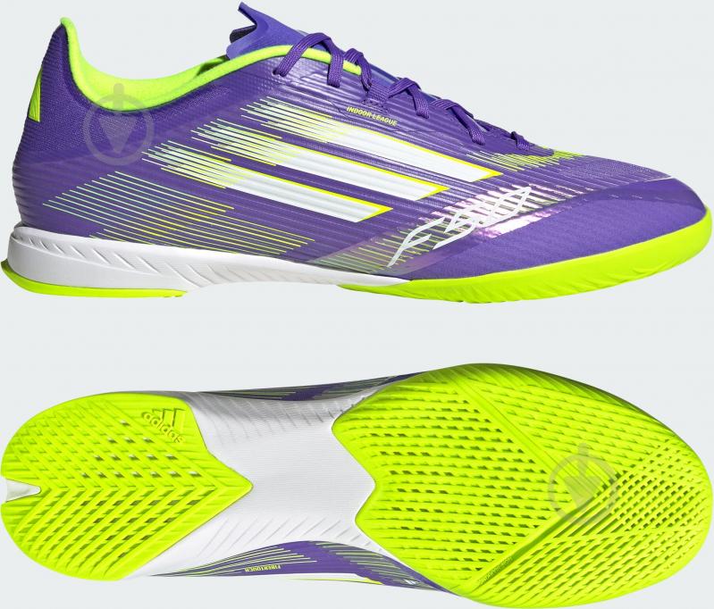 Футзальная обувь Adidas F50 LEAGUE IN JH7719 р.44 2/3 фиолетовый - фото 6