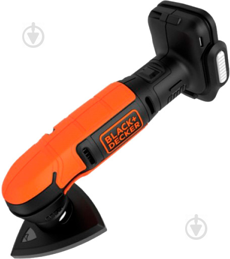 Вібраційна шліфмашина Black+Decker BDCDS12N - фото 1