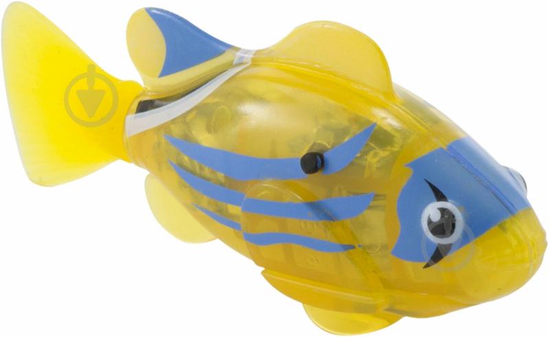 Рыбка Robofish RoboFish LED Лимонно-желтая Интерактивная 2541-4 - фото 1 Рыбка Robofish RoboFish LED Лимонно-желтая Интерактивная 2541-4 - фото 1