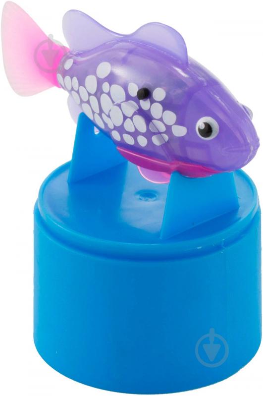 Рыбка Robofish RoboFish LED фиолетовая Интерактивная 2541-5 - фото 3