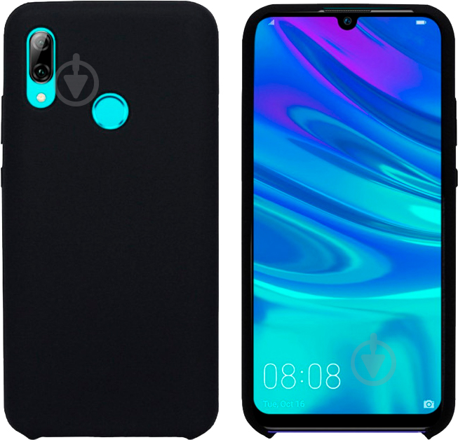 Чехол защитный Intaleo (Velvet) black для Huawei P Smart 2019 - фото 1