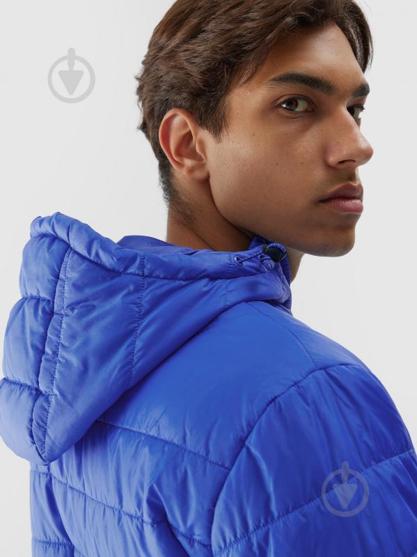 Пуховик мужской 4F DOWN JACKET M245 4FAW23TDJAM245-36S р.2XL синий - фото 6