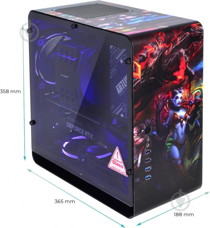 Компьютер Artline Overlord DRAGON (DRAGONv38DH) black - фото 11