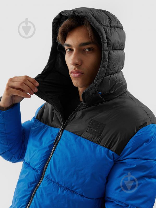 Пуховик чоловічий 4F DOWN JACKET M243 4FAW23TDJAM243-36S р.M синій - фото 5