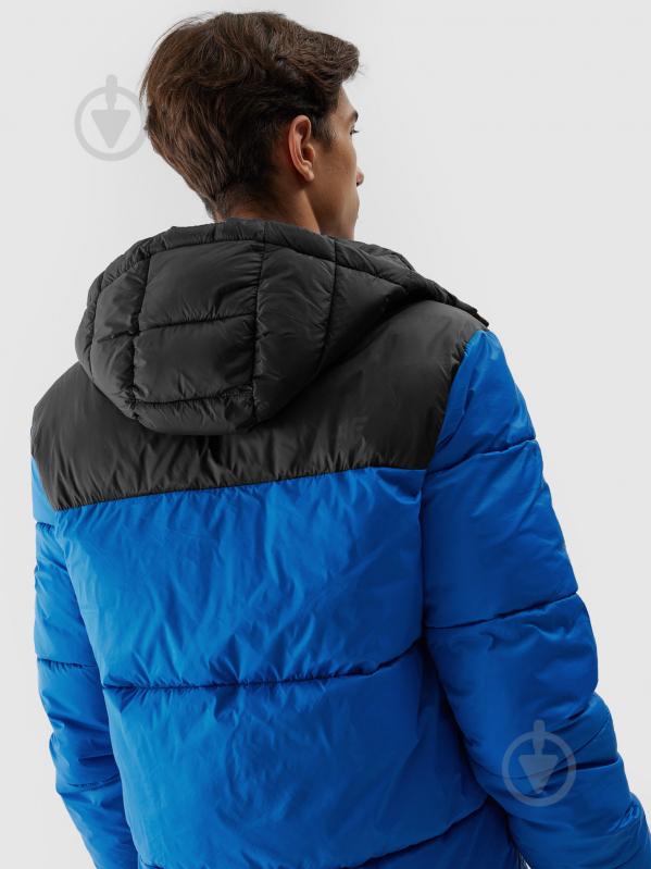 Пуховик чоловічий 4F DOWN JACKET M243 4FAW23TDJAM243-36S р.M синій - фото 6