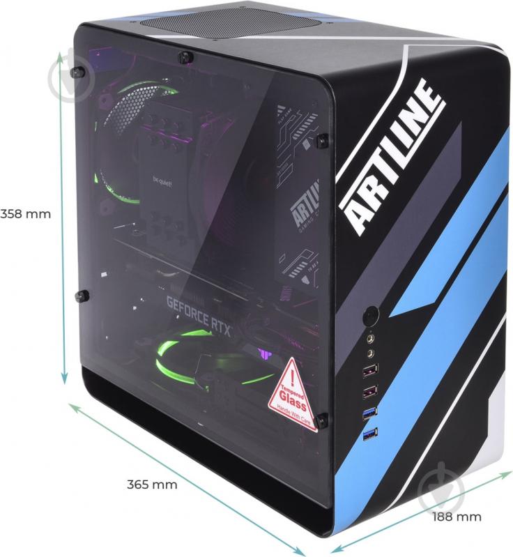 Компьютер Artline Overlord DRAGON (DRAGONv39CB) black - фото 11