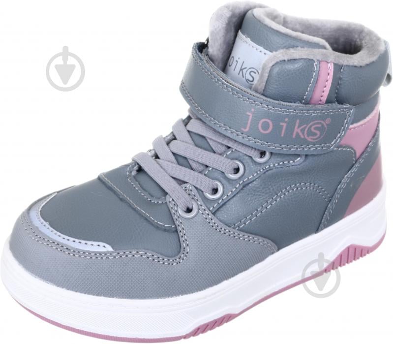 Ботинки для девочек JOIKS р.27 серый - фото 2 Ботинки для девочек JOIKS р.27 серый - фото 2