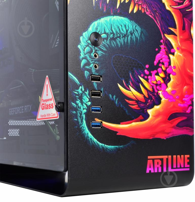 Компьютер Artline Overlord DRAGON (DRAGONv39CH) black/red - фото 10