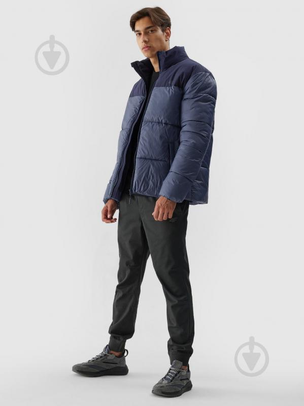 Пуховик мужской 4F DOWN JACKET M348 4FWAW23TDJAM348-32S р.S синий - фото 7 Пуховик мужской 4F DOWN JACKET M348 4FWAW23TDJAM348-32S р.S синий - фото 7