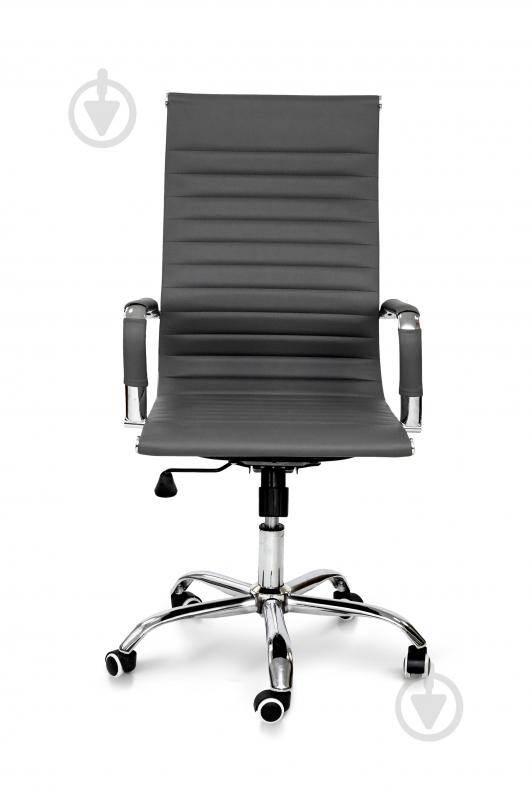 Кресло Мікс Меблі Нетворк серый - фото 2 Кресло Мікс Меблі Нетворк серый - фото 2