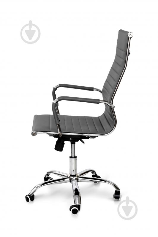 Кресло Мікс Меблі Нетворк серый - фото 3 Кресло Мікс Меблі Нетворк серый - фото 3