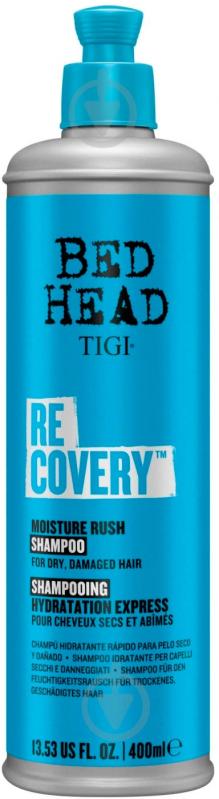 Шампунь TIGI Bed Head Recovery Moisture Rush Shampoo 400 мл - фото 1
