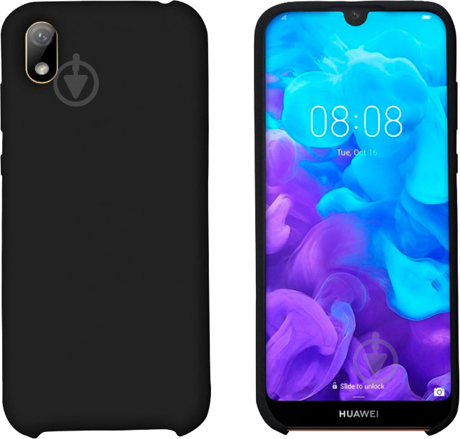 Чохол захисний Intaleo (Velvet) black для Huawei Y5 2019 - фото 1