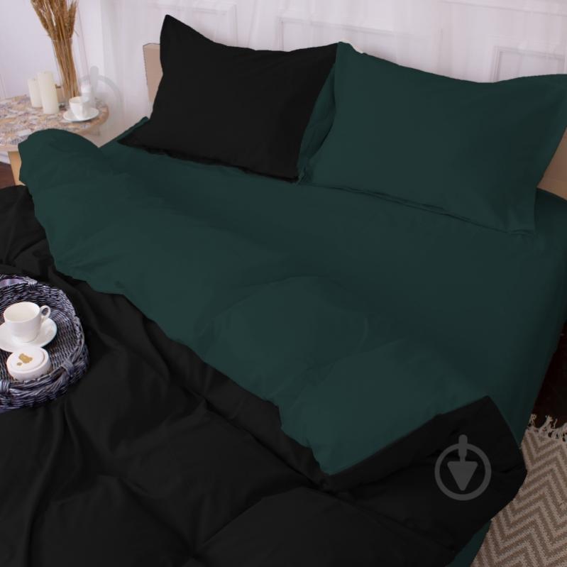 Наволочка поплин Poplin Line 091+099 Ferdinand 50x70 см черный/зеленый MirSon - фото 5