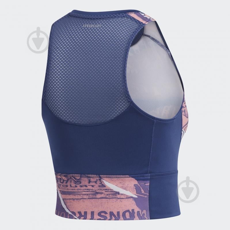 Бра Adidas OTR CROP TOP FL7252 р.S серый - фото 2