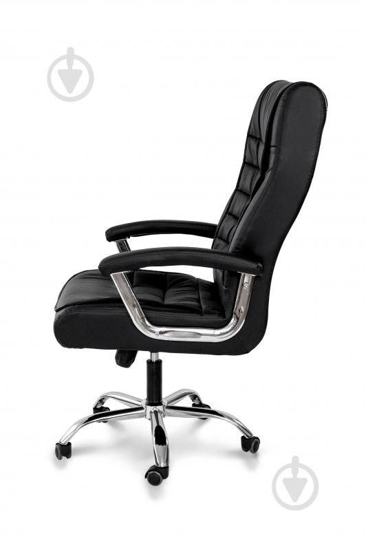 Кресло офисное Мікс Меблі Пиксель черный - фото 2