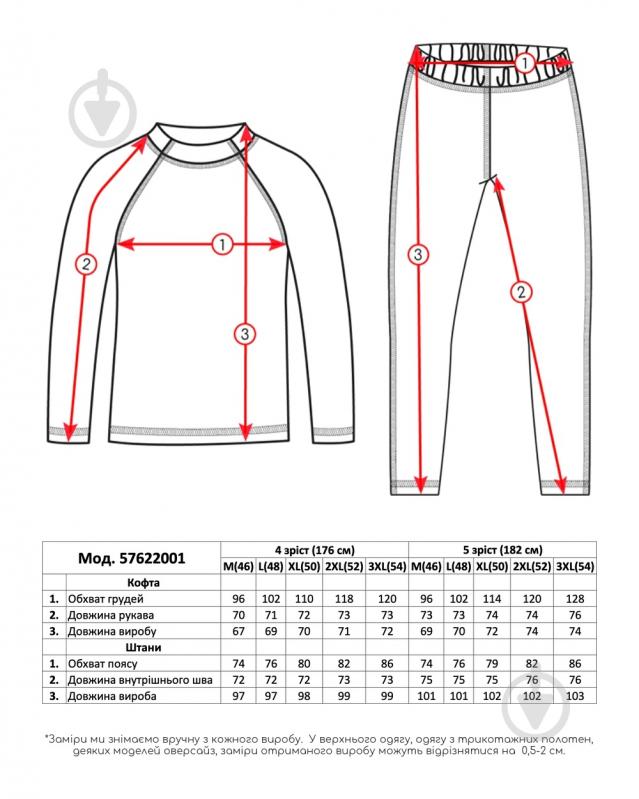 Термобелье Valter Factory влагоотводящая мужская 1 LEVEL, 176см HV5003 р.L coyote - фото 5