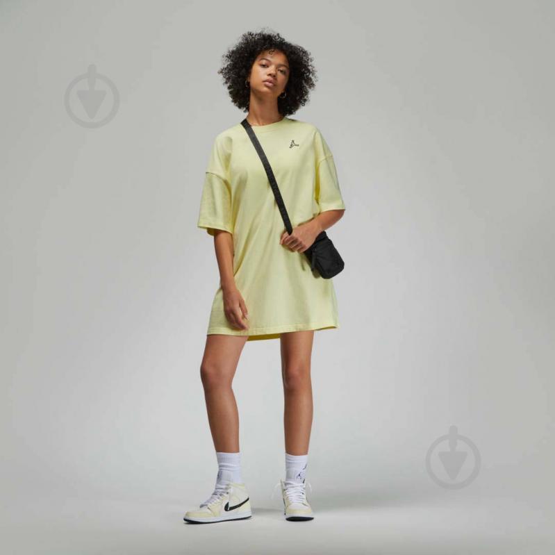 Платье Nike ESSEN T-SHIRT DRESS DO5051-821 р.XS желтый - фото 4