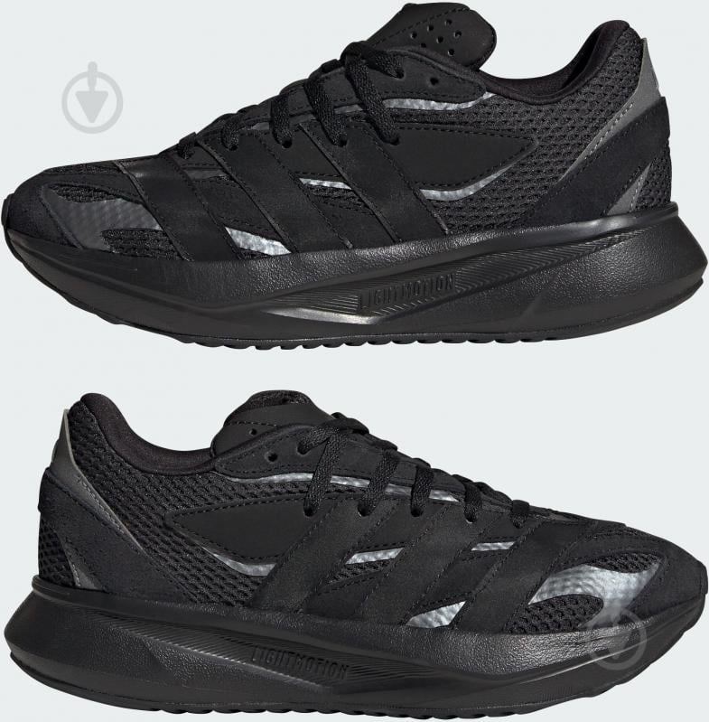 Кросівки дитячі демісезонні Adidas LIGHTSTRIDE J JQ4757 р.37 1/3 чорні - фото 5 Кросівки дитячі демісезонні Adidas LIGHTSTRIDE J JQ4757 р.37 1/3 чорні - фото 5