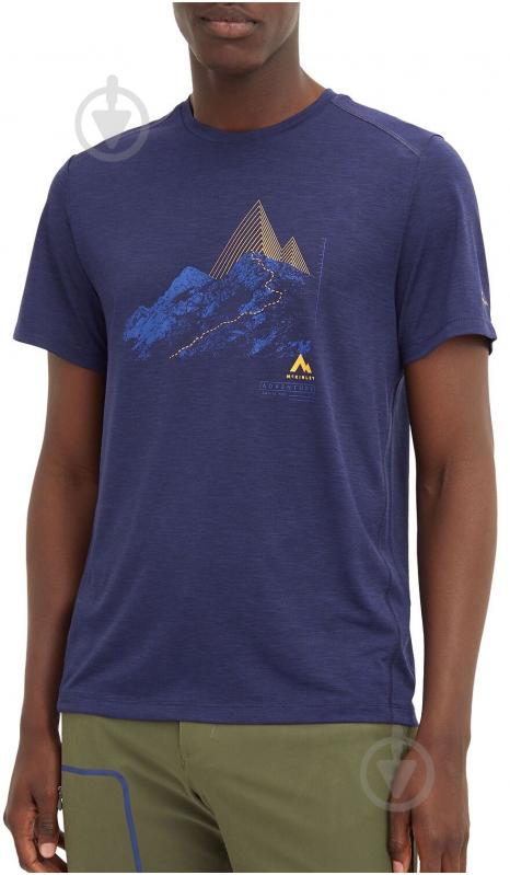 Футболка McKinley Lele 421814-518 р.S темно-синий - фото 1