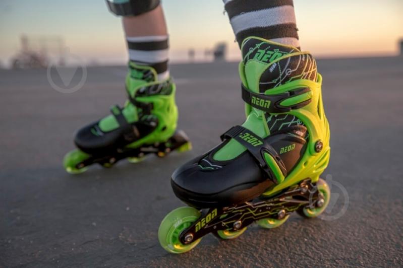 Роликовые коньки Neon NT07G4 р. 30-33 green - фото 11