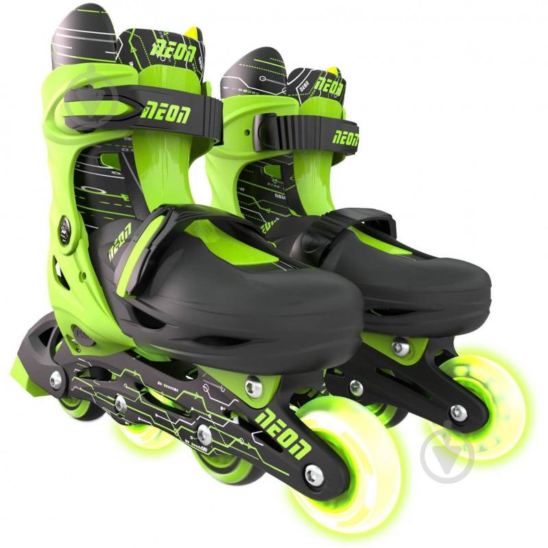 Роликовые коньки Neon NT07G4 р. 30-33 green - фото 2