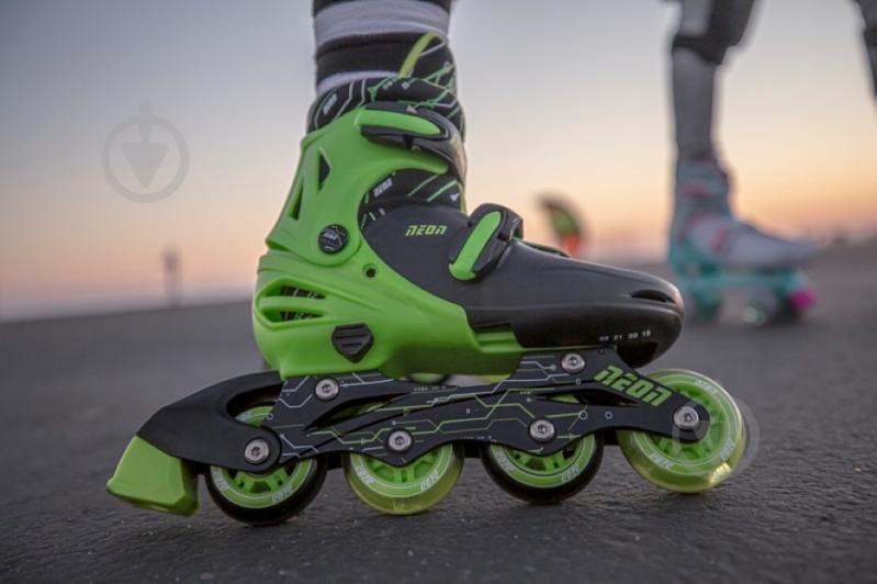 Роликовые коньки Neon NT07G4 р. 30-33 green - фото 9