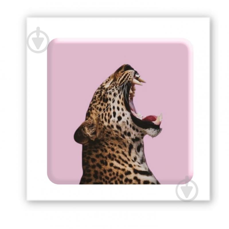 Стикер 3D Tattooshka 3D-стикер "Pink wild cat" - фото 1