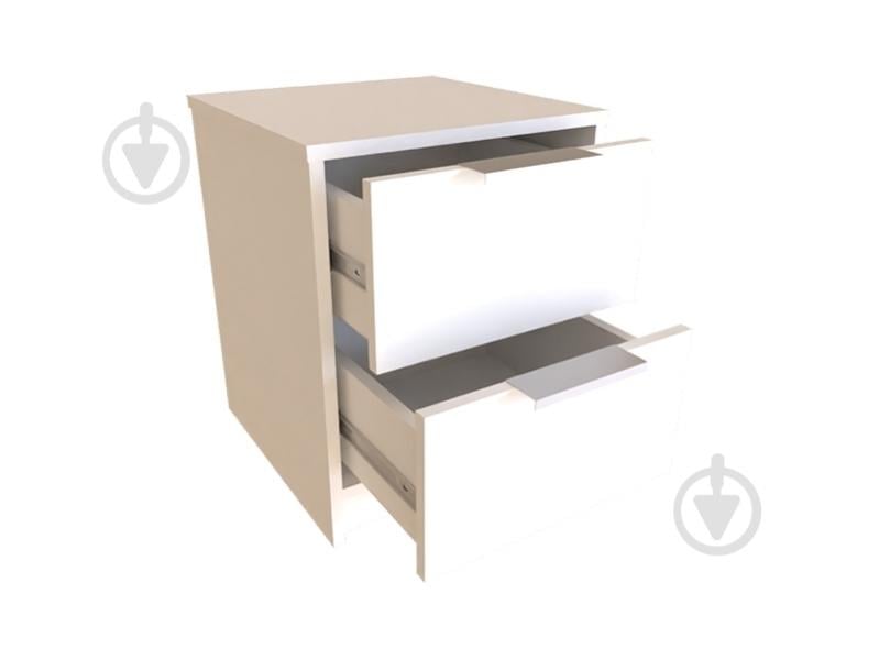 Комод DC Erin 1 400x500x400 мм нимфея альба/нимфея альба - фото 4 Комод DC Erin 1 400x500x400 мм нимфея альба/нимфея альба - фото 4