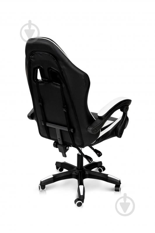 Крісло Мікс Меблі Слім чорний/білий - фото 4