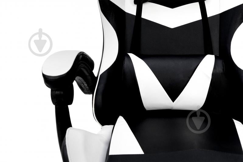 Крісло Мікс Меблі Слім чорний/білий - фото 5