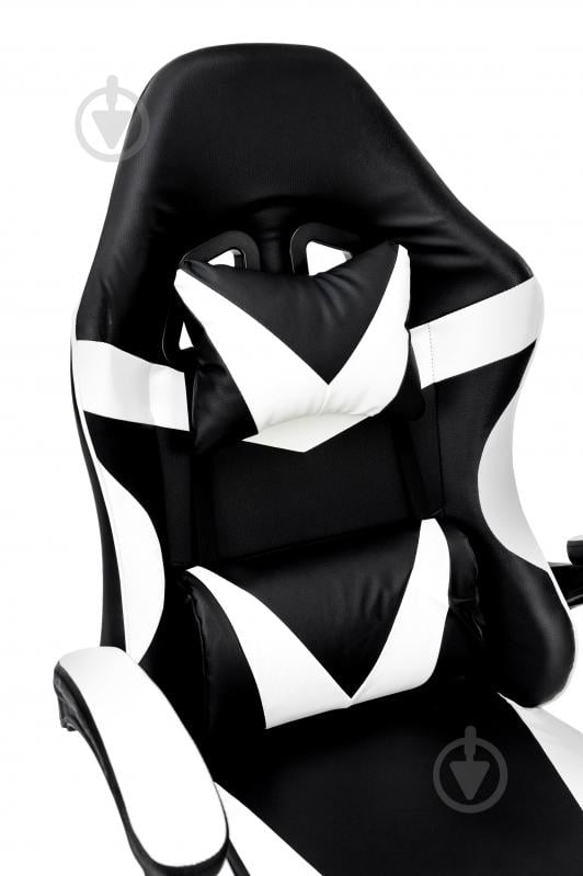 Крісло Мікс Меблі Слім чорний/білий - фото 6