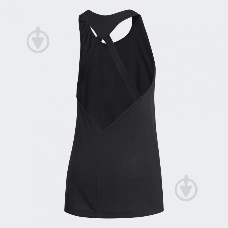 Майка Adidas W D2M BRAND TK FL9212 р.M черный - фото 2