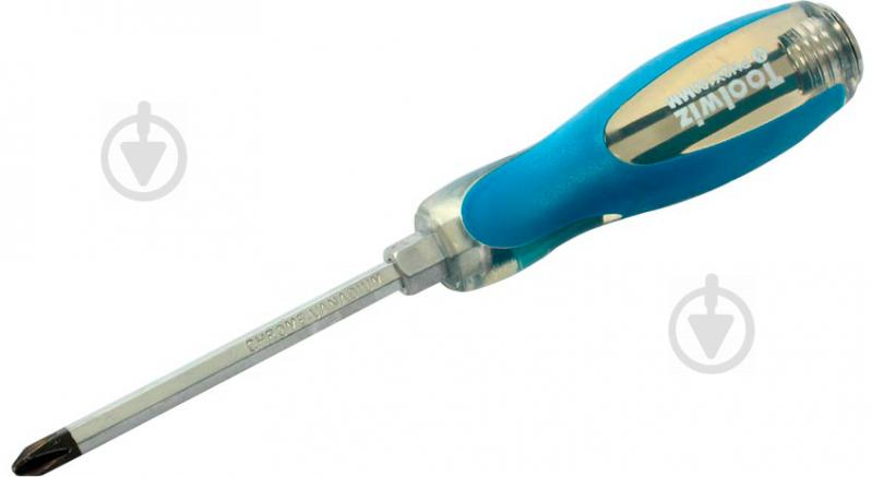 Викрутка ударна TOOLWIZ TZ-S37-200-PH 2 мм×200 мм 5828 - фото 1