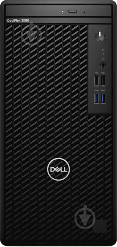 Компьютер Dell Optiplex 3080 MT (N009O3080MT) black - фото 1