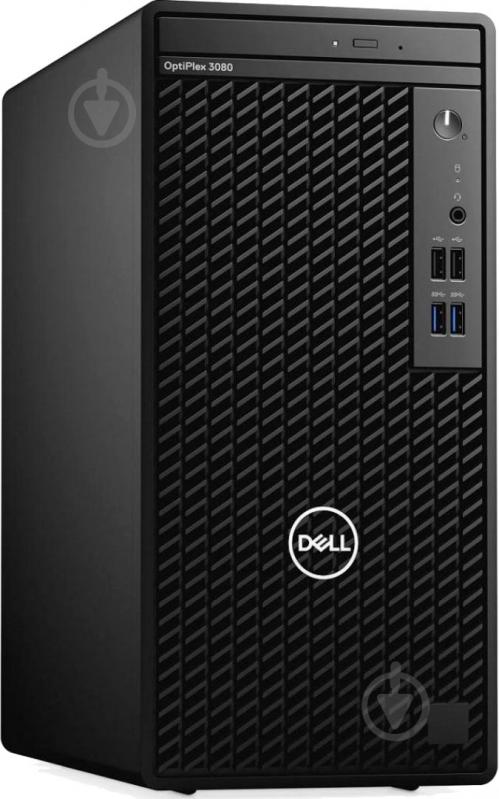 Компьютер Dell Optiplex 3080 MT (N009O3080MT) black - фото 2