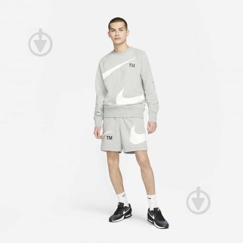 Світшот Nike M NSW SWOOSH SBB CREW DD5993-063 р. S сірий - фото 6