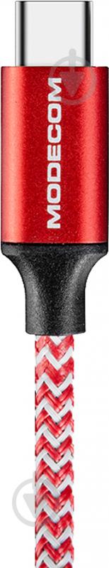 Кабель Modecom USB Type-C 1 м красный (CAB-MC-SPARK-03) - фото 4