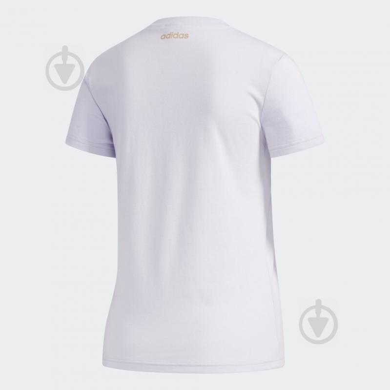 Футболка Adidas W E BRANDED T FL9290 р.S фиолетовый - фото 2