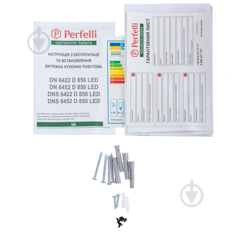 Витяжка Perfelli DN 6452 D 850 WH LED - фото 11 Витяжка Perfelli DN 6452 D 850 WH LED - фото 11