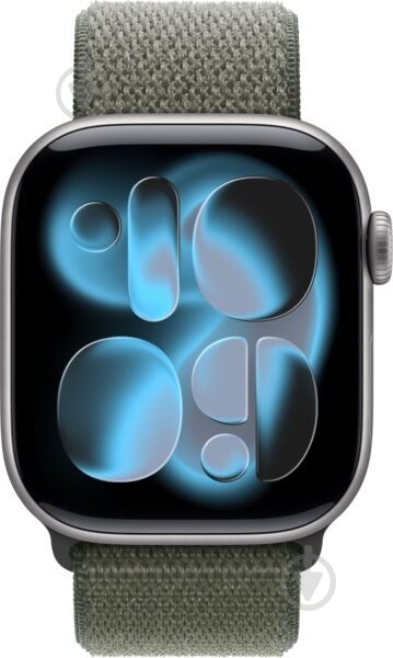 Ремешок Apple 42 мм Sport Loop forest (MFFD4ZM/A) - фото 3