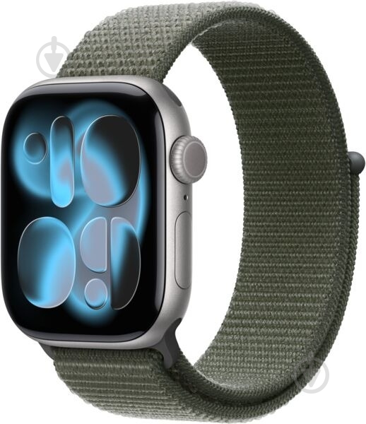 Ремешок Apple 42 мм Sport Loop forest (MFFD4ZM/A) - фото 4