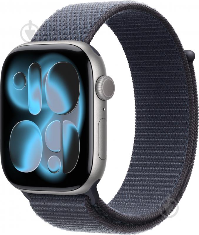 Ремешок Apple 46 мм Sport Loop anchor blue (MFFH4ZM/A) - фото 3 Ремешок Apple 46 мм Sport Loop anchor blue (MFFH4ZM/A) - фото 3