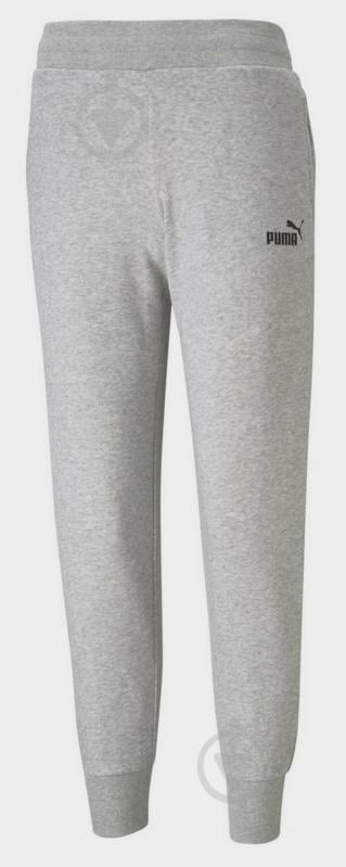 Штани Puma ESS SWEATPANTS TR CL LIGHT GRAY HEATHER 58684204 р. S сірий - фото 4