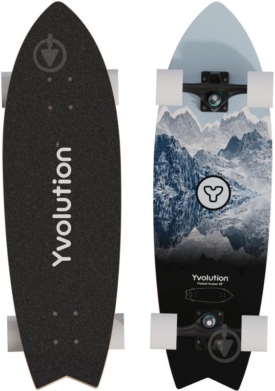 Скейтборд Yvolution Dynamo Cruiser LED 76 см 80 кг YS52B2 синий - фото 14 Скейтборд Yvolution Dynamo Cruiser LED 76 см 80 кг YS52B2 синий - фото 14