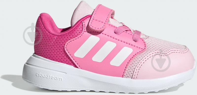 Кросівки для дівчаток Adidas Tensaur Run 3.0 EL IH7781 р.23 рожеві - фото 1 Кросівки для дівчаток Adidas Tensaur Run 3.0 EL IH7781 р.23 рожеві - фото 1