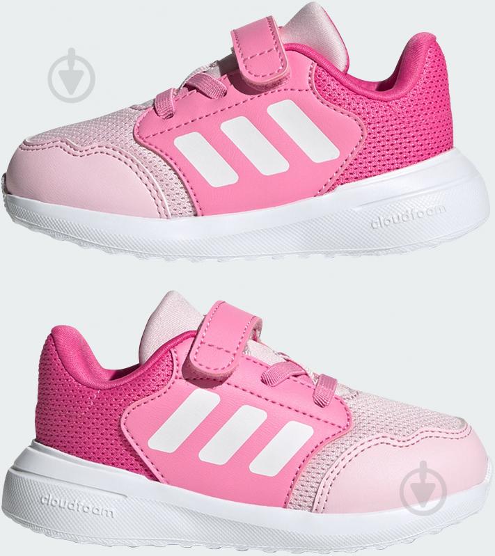 Кросівки для дівчаток Adidas Tensaur Run 3.0 EL IH7781 р.23 рожеві - фото 5 Кросівки для дівчаток Adidas Tensaur Run 3.0 EL IH7781 р.23 рожеві - фото 5