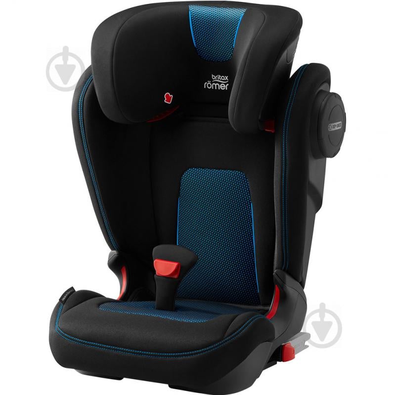 Автокресло Britax-Romer KIDFIX III M Cool Flow - Blue черный с синим 2000033065 - фото 1