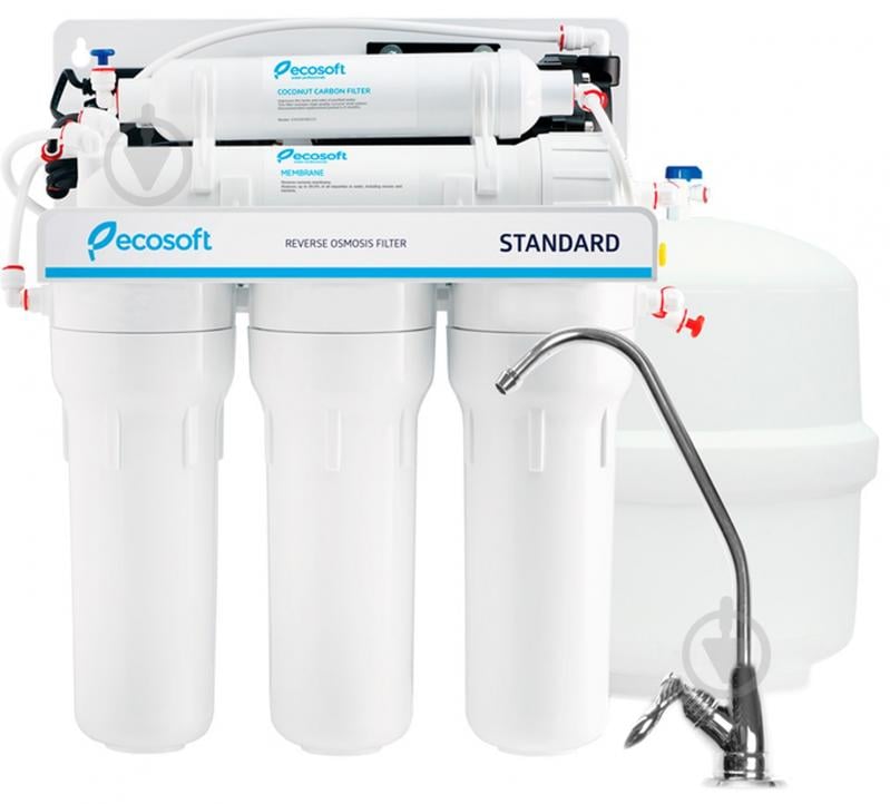 Фільтр Ecosoft зворотного осмосу Standard з помпою - фото 1