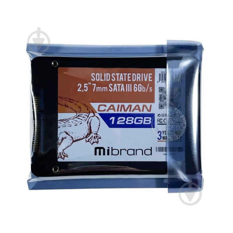 SSD-накопитель Mibrand 128GB 2,5" SATA III 3D TLC NAND (MI2.5SSD/CA128GB) - фото 3